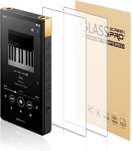 (2-Pack) High-Definition Clear Tempered Glass Screen Protector for Sony Walkman ZX707/706 Series Scratch-Resistant & Impact Protection in Saudi Arabia