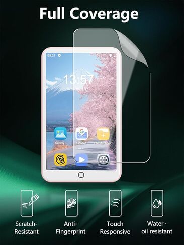 [6 Pack] For Oilsky M303pro MP3 Player Screen Protector – Ultra-Clear PET Film with 6H Hardness,Anti-Scratch Bubble-Free HD Protective Film for Oilsky M303pro Music Player in Saudi Arabia