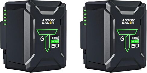Anton Bauer Titon Micro 150 140Wh Gold Mount Battery, 2-Pack in Saudi Arabia