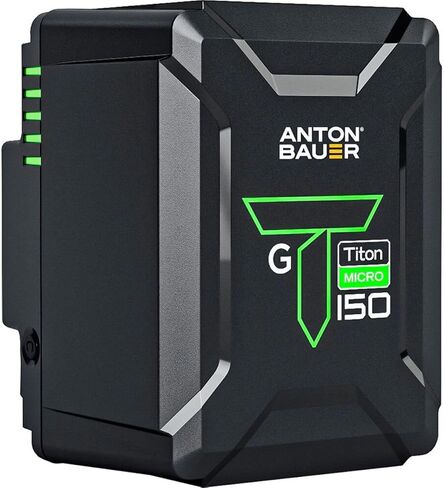 Anton Bauer Titon Micro 150 140Wh Gold Mount Battery, 2-Pack in Saudi Arabia