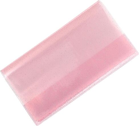 Jelly Photo Album Binder with 84 Pockets, Multifunctional Ticket and Business Card Holder, Large Capacity Pink Glitter Storage Book for Travel, Home, and Collectors in Saudi Arabia