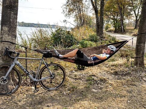 Night Cat Ultralight Pocket Hammock: Durable Tree Hammock Tear-Resistant HMPE Ripstop High Strength Fabric Only 0.66lb Max Load 330lbs Portable for Solo Hiking Backpacking in Saudi Arabia