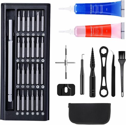 Aventik Fishing Reel Maintenance Kit, Include 24 in 1 Magnetic Screwdriver, Fishing Reel Remover Tool Kit, Fishing Reel Oil All in One Bag in Saudi Arabia