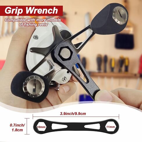 Aventik Fishing Reel Maintenance Kit, Include 24 in 1 Magnetic Screwdriver, Fishing Reel Remover Tool Kit, Fishing Reel Oil All in One Bag in Saudi Arabia