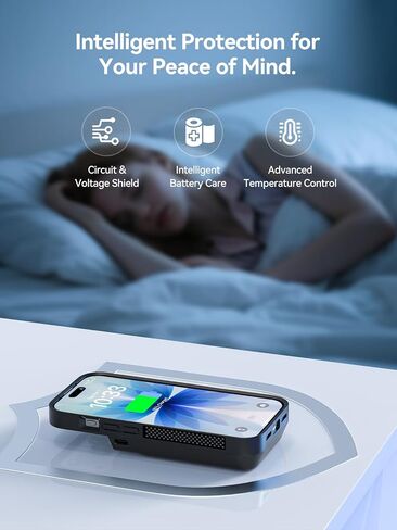 NEWDERY Battery Case for iPhone 17 &17 Pro, 9300mAh Portable Power Bank USB-C Fast Charging, Fast Charger, Protective Rechargeable Portable Charger Case for iPhone 17 Pro 6.3'', Black in Saudi Arabia