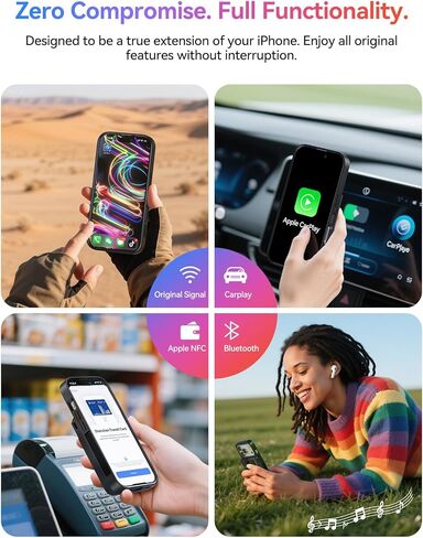 NEWDERY Battery Case for iPhone 17 &17 Pro, 9300mAh Portable Power Bank USB-C Fast Charging, Fast Charger, Protective Rechargeable Portable Charger Case for iPhone 17 Pro 6.3'', Black in Saudi Arabia