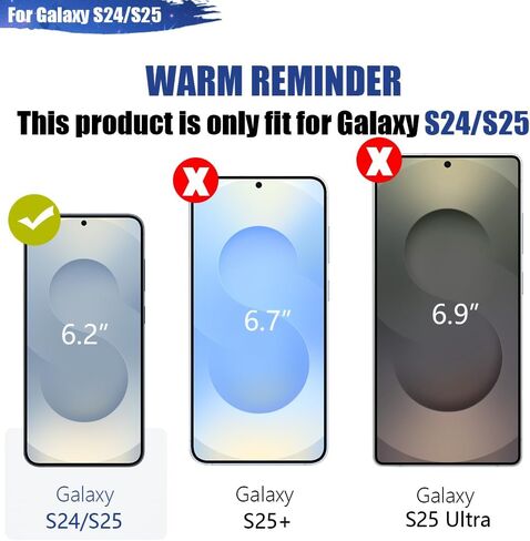[جراب بطارية جديد لهاتف Samsung Galaxy S25 S24، حافظة شاحن بطارية ممتدة قابلة لإعادة الشحن بقدرة 5000 مللي أمبير في الساعة، أضف 100% عصير إضافي (6.2 بوصة) أسود in Kuwait