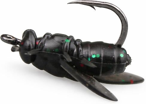 50PCS Bionic Fly Fishing Bait Bodies – Realistic Artificial Fly Tying Lures for Trout Bass Panfish – Soft PVC Fly Bait for Freshwater & Saltwater Fishing (Hooks Not Included) in Saudi Arabia