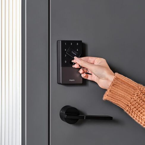 بطاقة Aqara NFC للأقفال الذكية U100، U50، U200 وU300، بطاقة وصول لأقفال باب الدخول بدون مفتاح، بطاقة مفتاح NFC تعمل مع مسامير أكارا بلوتوث الإلكترونية، حزمة واحدة in Kuwait