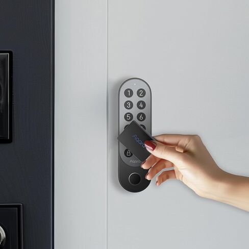 بطاقة Aqara NFC للأقفال الذكية U100، U50، U200 وU300، بطاقة وصول لأقفال باب الدخول بدون مفتاح، بطاقة مفتاح NFC تعمل مع مسامير أكارا بلوتوث الإلكترونية، حزمة واحدة in Kuwait
