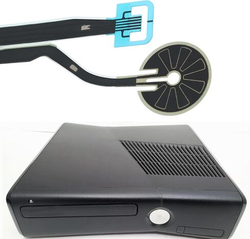 كابل مرن لوحدة التحكم SING F LTD مكون من قطعتين ومفتاح تشغيل وإيقاف متوافق مع Xbox 360 Slim in Saudi Arabia