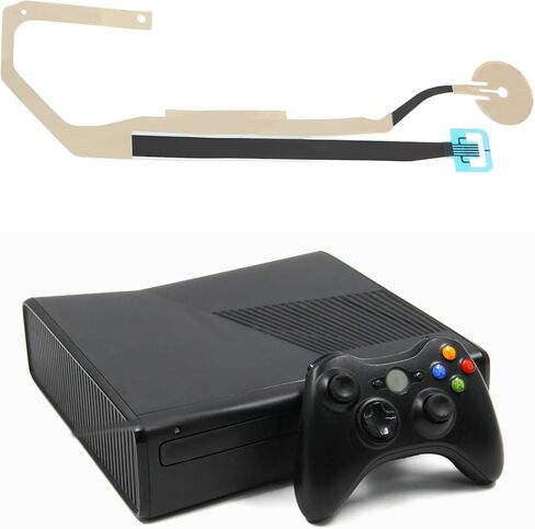 كابل مرن لوحدة التحكم SING F LTD مكون من قطعتين ومفتاح تشغيل وإيقاف متوافق مع Xbox 360 Slim in Saudi Arabia