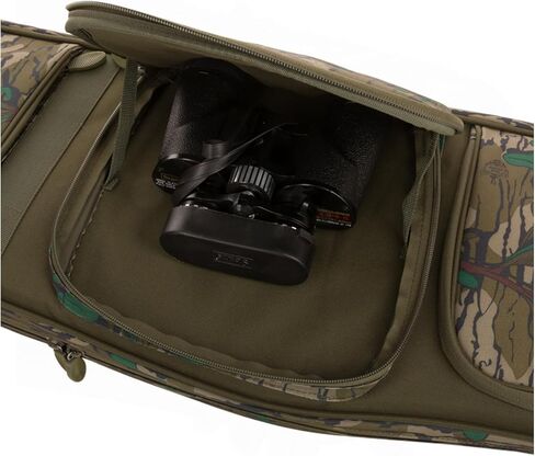 DRAKE Turkey Gun Case with Optics for Hunters | 52" Overall Length | Padded Shoulder Sling | Carry Handle with Hook & Loop Closure | D-Ring & Functional Pockets |OSFM, Greenleaf in Saudi Arabia