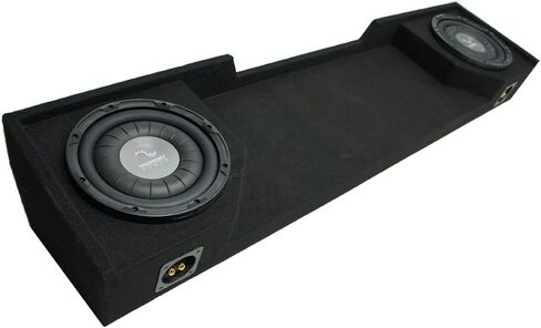 Harmony Audio Compatible with 1988-98 Chevy CK Silverado Ext Truck HA-F104 Dual 10" Loaded Sub Box Enclosure in Saudi Arabia