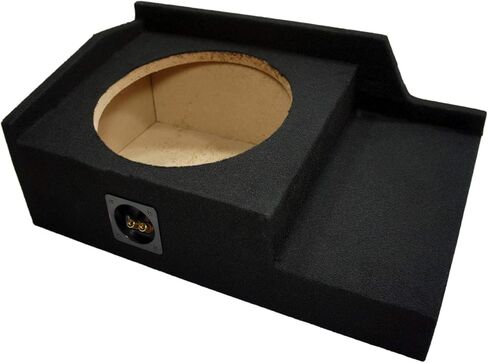 Harmony Audio Kicker Bundle Comaptible with 1999-06 GMC Sierra Extended Cab Truck C12 Comp Single 12" Loaded Sub Box Enclosure with HA-400.1 Amplifier in Saudi Arabia