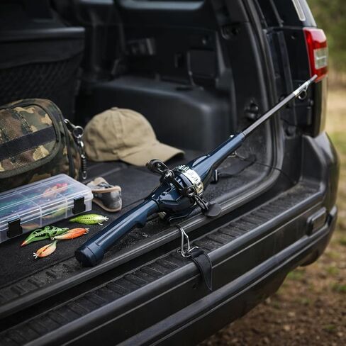 Telescopic Fishing Rod - Compact Foldable Design, Easy to Carry, Suitable for Travel Fishing in Saudi Arabia