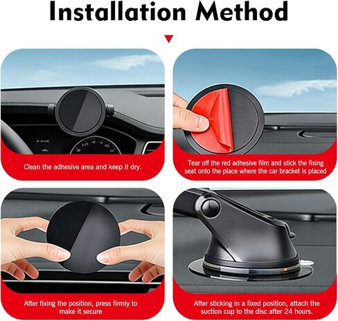 3PCS Dashboard Pad Mounting Disk, 3.15 Inch Dashboard Pad for Suction Cup Phone Mount, Adhesive Dash Mount Pad, Universal for Phone Holders, GPS, Dashcam in Saudi Arabia