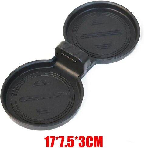 Black ABS Silicone Coasters for Tesla Model 3 2024 Model Y Launch 2025 Cup Heat Resistant Mat Car Coasters 17 * 7.5 * 3cm in Saudi Arabia