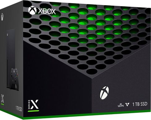 Microsoft Xbox Series X 1TB Gaming Console + 1 Xbox Wireless Controller - 16GB GDDR6 Memory, Fine-Tuned Performance, True 4K Gaming, Up to 120 FPS - HDMI_Cable in Saudi Arabia