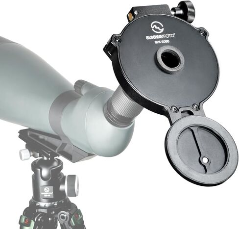 SUNWAYFOTO SPA-3060 Binoculars Phone Adapter, Universal Smartphone Holder for Binoculars, Compatible with Eyepiece Outer Diameter 30-60mm in Saudi Arabia