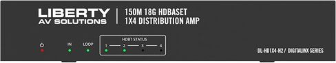 DL-HD1X4-H2 متوافق مع HDBaseT، مضخم/فاصل توزيع 1 × 4 18 جيجا in Kuwait