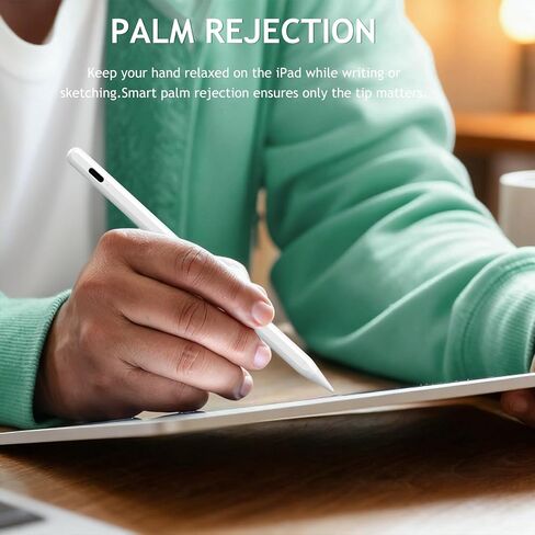 Stylus Pen for iPad, 10 Min Fast Charge Apple iPad 10th Generation Pencil Work for Apple iPad Pro 11/12.9", iPad 6-10, iPad Air 3-5/ Mini 5/6 in Saudi Arabia