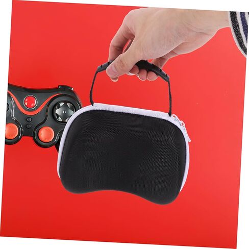 Mikikit Game Controller Hard Case Carrying Bag for Controller Protective Console Storage Portable Strap Gaming Accessory for Travel and Home Use in Saudi Arabia