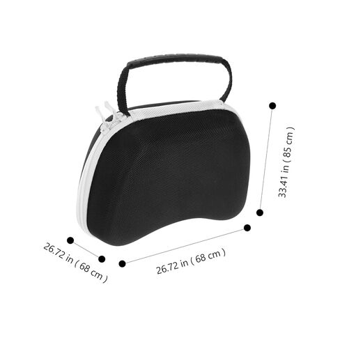 Mikikit Game Controller Hard Case Carrying Bag for Controller Protective Console Storage Portable Strap Gaming Accessory for Travel and Home Use in Saudi Arabia