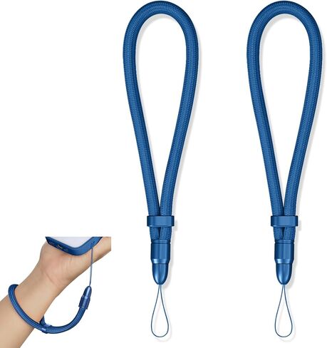2 Pack Phone Lanyard 360° Rotatable String, Adjustable Charm cell Phone Wrist Strap for case, camera, airpods wristlet in Kuwait