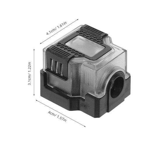 ULTECHNOVO Car Audio Power and Ground Distribution Block 2-Way Amp Ground Splitter Box for Vehicle Amplifier System Installation Accessories in Saudi Arabia