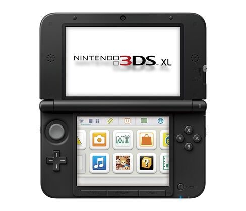 نينتندو 3DS XL - أزرق/أسود (متجدد) in Saudi Arabia