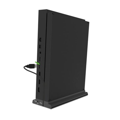 Game Console Cooling Fan Stand Triple USB Ports Hub Temperature Control for Vertical Bracket Design for Enhanced Airflow and Unique Style in Saudi Arabia