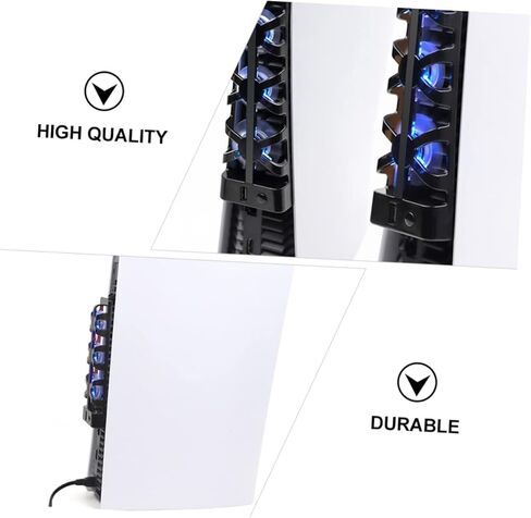 Air Cooler Fan for Console Three High-speed Cooling Fans for Enhanced Heat Dissipation Easy Installation for Gaming Enthusiasts in Saudi Arabia