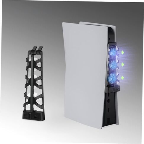 Air Cooler Fan for Console Three High-speed Cooling Fans for Enhanced Heat Dissipation Easy Installation for Gaming Enthusiasts in Saudi Arabia