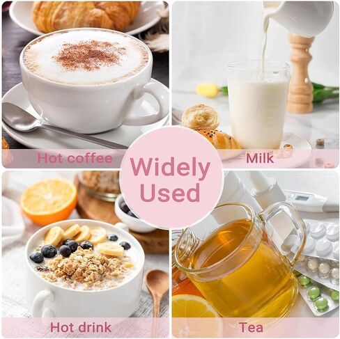 USB Warmer Cup Pad Gadget Coffee Tea Drink Heater Tray Mug Adults Desk with 3 Gear Temperatures USB Coffee for Desk of Home or Auto Shut Off Mug in Saudi Arabia