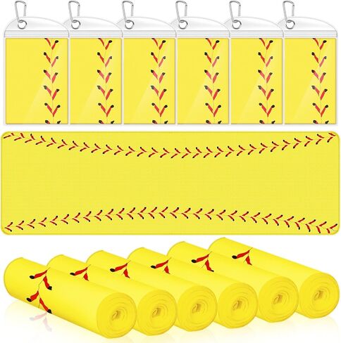 Denylo pro 12 Pcs Cooling Towel Baseball Breathable Chilly Towels 39.4×11.8 Inch Ice White Sports Microfiber Towels for Baseball Player Team Coach Party Favors in Saudi Arabia
