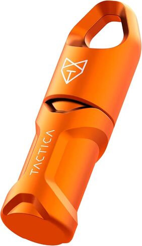 TACTICA X.100 Survival Lighter, Refillable Outdoor Fire Starter with High‑Spark Flint Wheel, One‑Handed Operation, Waterproof Storage Compartment in Saudi Arabia