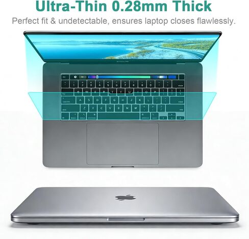 واقي شاشة مضاد للضوء الأزرق لجهاز MacBook Air 15 بوصة (2023-2026، M2، M3، M4، M5)، واقي شاشة غير لامع مضاد للوهج لجهاز Mac 15.3 بوصة (موديل A2941 A3114 A3241 A3448) in Kuwait