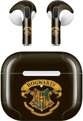 Skinit Decal Audio Skin Compatible with Apple AirPods (3rd Gen, 2021) - Officially Licensed Warner Bros Hogwarts Houses Crest Design in Saudi Arabia