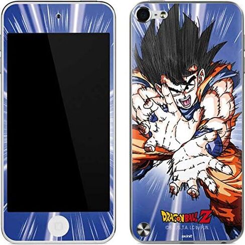 Skinit Decal MP3 Player Skin Compatible with iPod Touch (5th Gen&2012) - Officially Licensed Dragon Ball Z Dragon Ball Z Goku Blast Design in Saudi Arabia