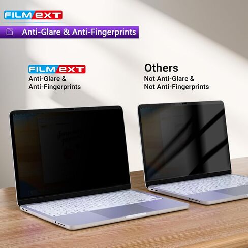 شاشة خصوصية مغناطيسية من FILMEXT لجهاز Macbook Neo 13 بوصة (إصدار 2026، A18 Pro)، واقي شاشة كمبيوتر محمول قابل للإزالة مضاد للضوء الأزرق ومضاد للتجسس لجهاز Mac 13in A3404 A3449 in Saudi Arabia