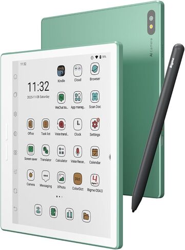 Bigme B7 Pro Color Epapere Reader, 7 Inch Eye-Comfort Display, Android 14, 8+256GB, 4G Calling, Stylus and Case Included in Saudi Arabia