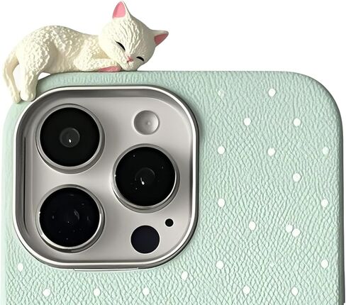 Cat Peeker Phone Charms, Cute Adhesive Animal Accessory, Kawaii Cat Figure Charms, Removable Decoration for Phone Case in Saudi Arabia
