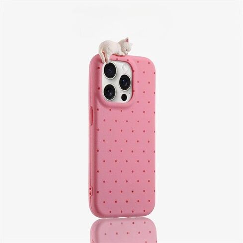 Cat Peeker Phone Charms, Cute Adhesive Animal Accessory, Kawaii Cat Figure Charms, Removable Decoration for Phone Case in Saudi Arabia