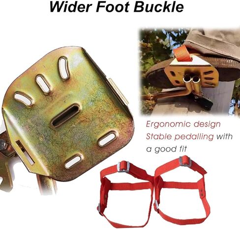 Adjustable Tree Climbing Spikes with Safety Belt & Gloves, Iron Climbing Aids, Portable Climbing Accessories for 250-550mm Diameter Trees in Saudi Arabia