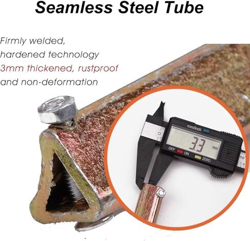 Adjustable Portable Tree Climbing Spikes with Safety Belt & Gloves, Iron Climbing Aids for Professionals, Tree Climbing Shoes (250-550mm Diameter) in Saudi Arabia