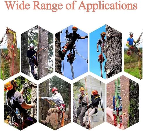 Professional Tree Climbing Spikes with Adjustable Harness Kit for Arborists, Hunters, and Outdoor Enthusiasts - Durable, Lightweight, and Comfortable for Elevated Work and Observation in Saudi Arabia