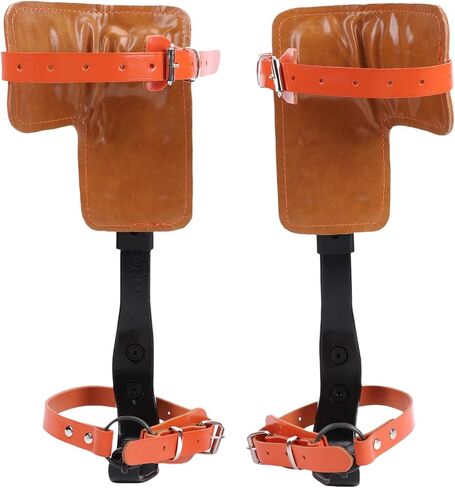 Yctze Tree Climbing Spikes, Stainless Steel Adjustable Gear, Anti Slip Pedals Climbing Aid with Secure Grip, Ideal for Tree Practice, Fruit Picking & Pruning in Saudi Arabia
