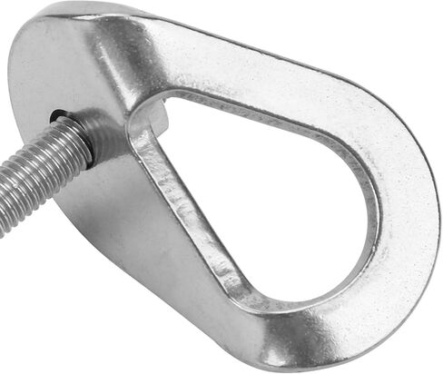 RiToEasysports Climbing Anchor Screw Set, 304 Stainless Steel Expansion Screw Piton with Nut Hanger Washer for Rock Climbing Caving, 25KN Bearing Capacity 8mm Drill Bit in Saudi Arabia