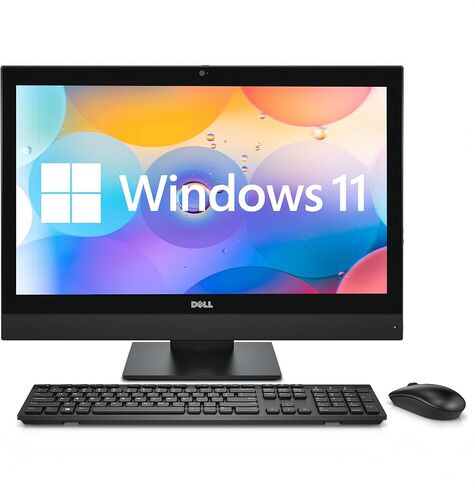 Dell OptiPlex 7450 All-in-One Desktop PC, 23.8in FHD(1920x1080) AIO Computer, Intel Pentium G4560 Processor, 8GB RAM, 256GB SSD (Renewed) in Saudi Arabia